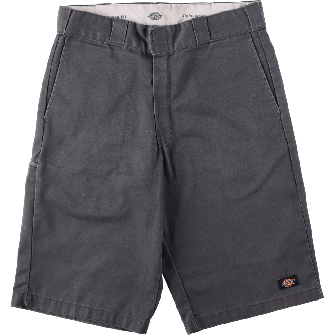 Dickies Relaxed Fit Work Shorts, Men's, Size W32 polyester gray type Vintage Second Hand