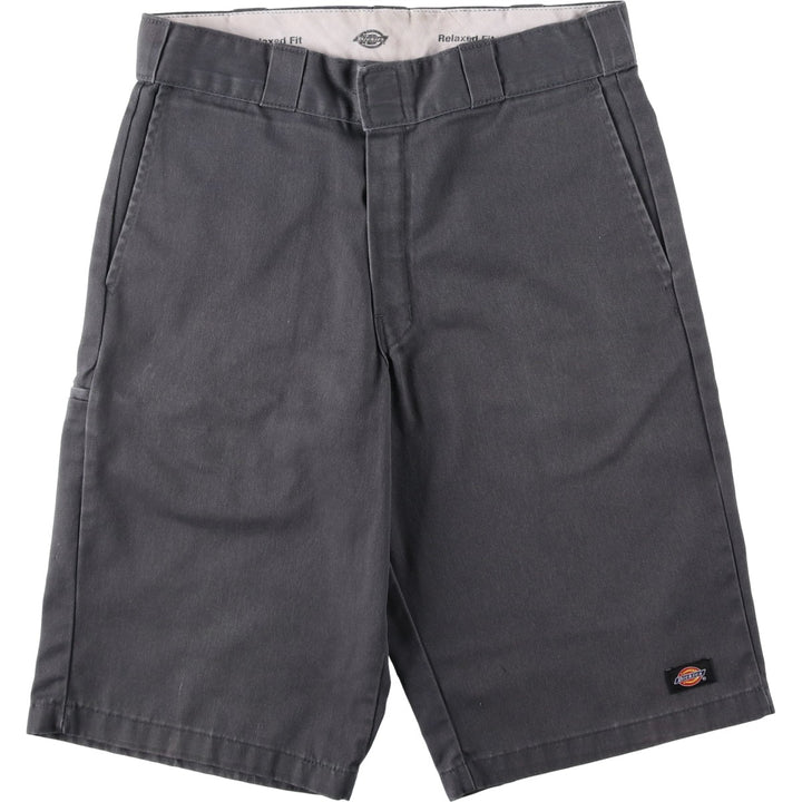 Dickies Relaxed Fit Work Shorts, Men's, Size W32 polyester gray type Vintage Second Hand