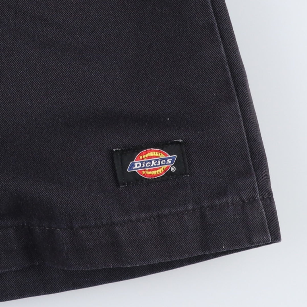 Dickies Work Shorts, Half Pants, Men's, W31 equivalent polyester navy blue type Vintage Second Hand