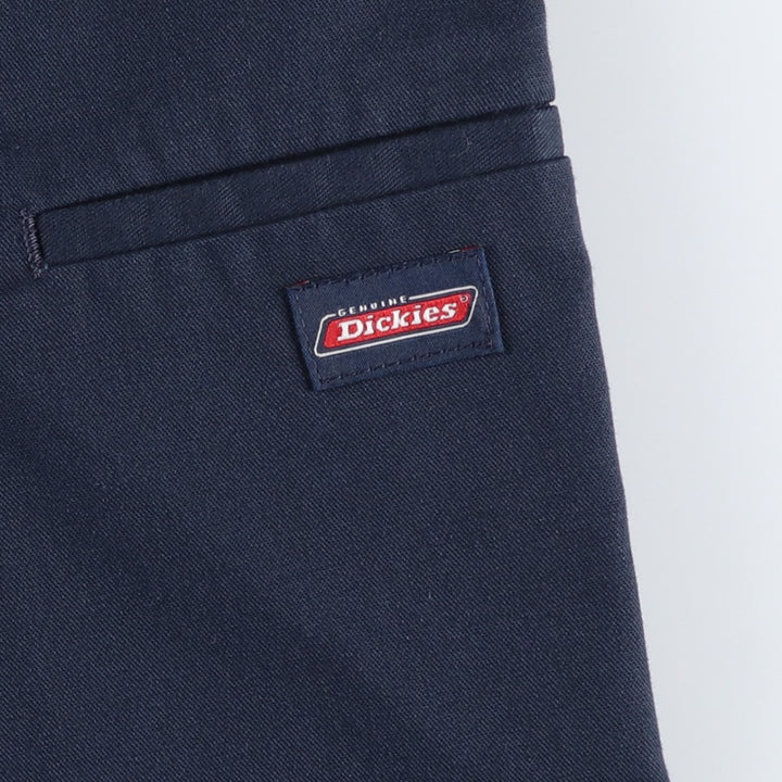 Dickies Work Shorts, Half Pants, Men's, W36 equivalent polyester navy blue type Vintage Second Hand