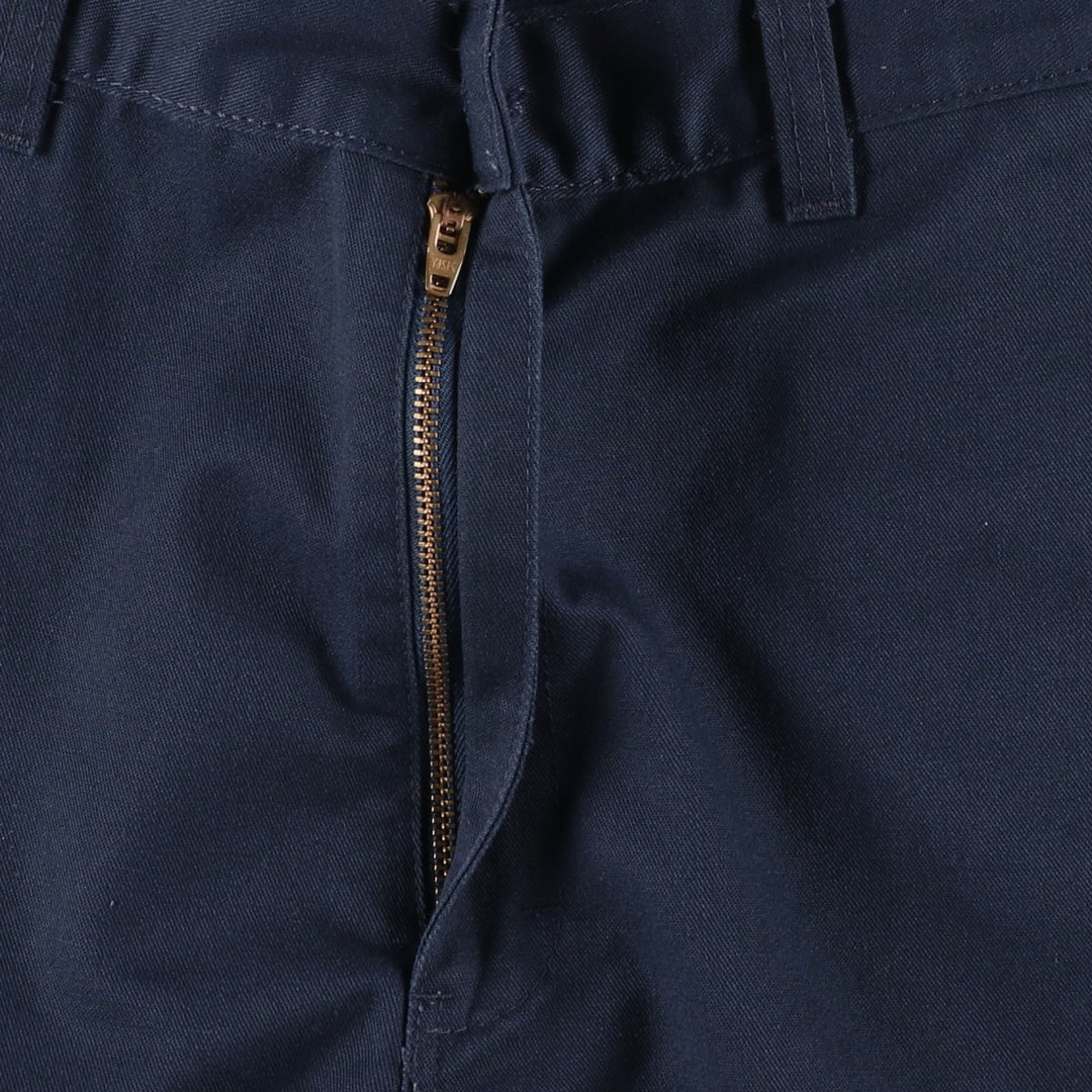 Dickies Work Shorts, Half Pants, Men's, W36 equivalent polyester navy blue type Vintage Second Hand