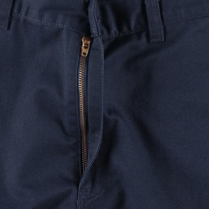 Dickies Work Shorts, Half Pants, Men's, W36 equivalent polyester navy blue type Vintage Second Hand