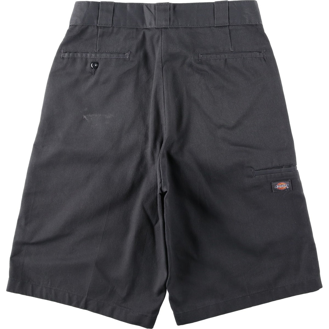 Dickies Work Shorts, Half Pants, Men's, W32 equivalent polyester gray type Vintage Second Hand