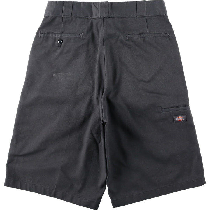 Dickies Work Shorts, Half Pants, Men's, W32 equivalent polyester gray type Vintage Second Hand