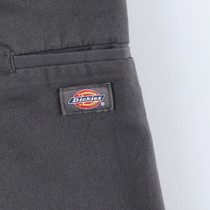 Dickies Work Shorts, Half Pants, Men's, W32 equivalent polyester gray type Vintage Second Hand