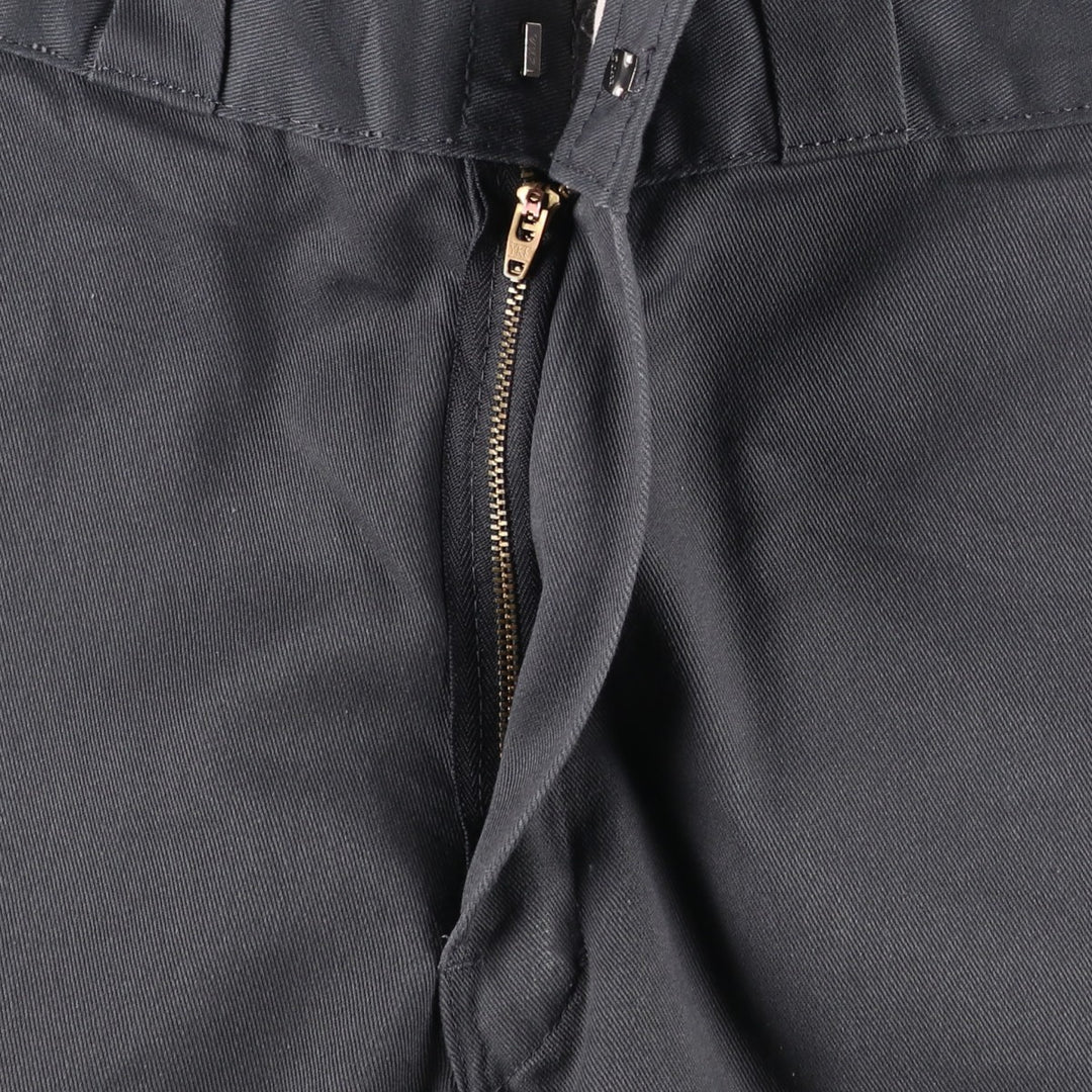 Dickies Work Shorts, Half Pants, Men's, W32 equivalent polyester gray type Vintage Second Hand