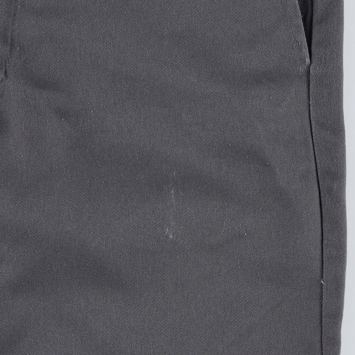 Dickies Work Shorts, Half Pants, Men's, W32 equivalent polyester gray type Vintage Second Hand