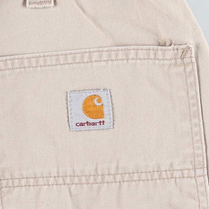 Carhartt Relaxed Fit Painter Shorts, Men's Size W31 (approx.) cotton Beige type Vintage Second Hand