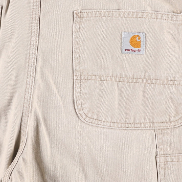 Carhartt Relaxed Fit Painter Shorts, Men's Size W31 (approx.) cotton Beige type Vintage Second Hand