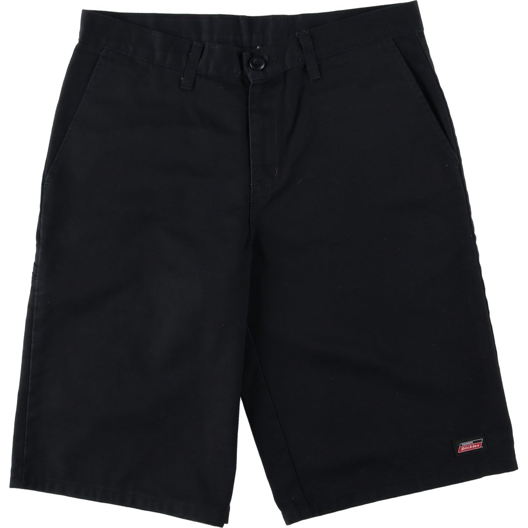 Dickies Work Shorts, Half Pants, Men's, W34 equivalent polyester black type Vintage Second Hand