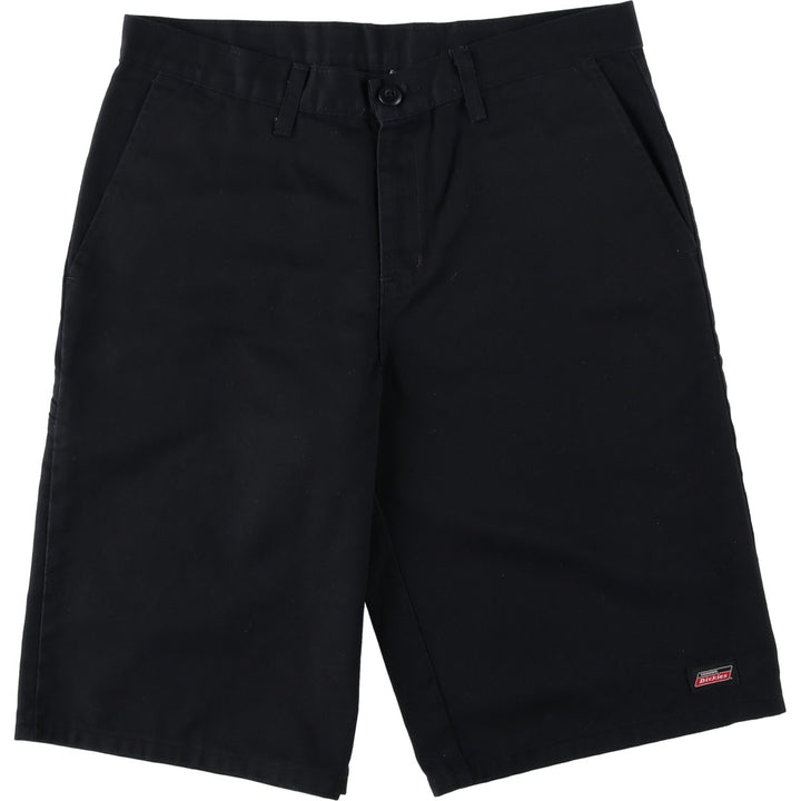 Dickies Work Shorts, Half Pants, Men's, W34 equivalent polyester black type Vintage Second Hand