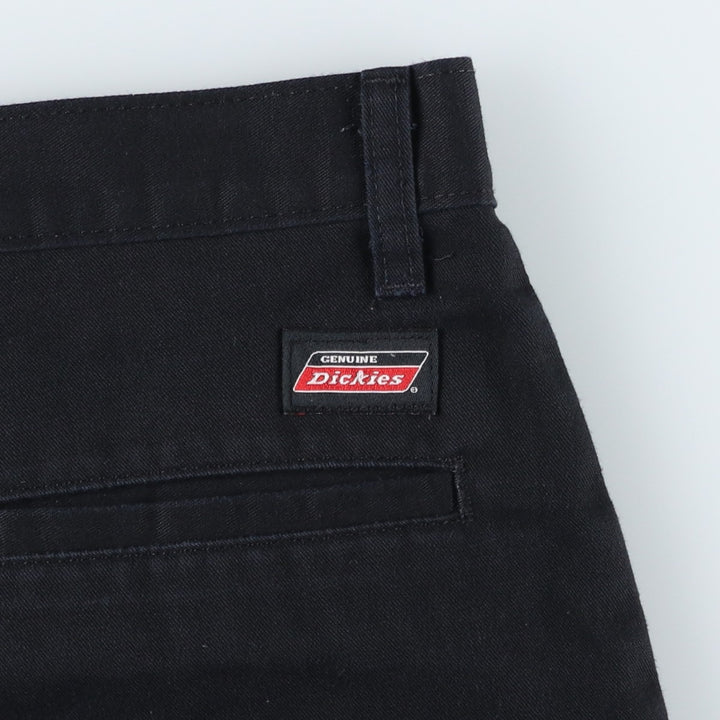 Dickies Work Shorts, Half Pants, Men's, W34 equivalent polyester black type Vintage Second Hand