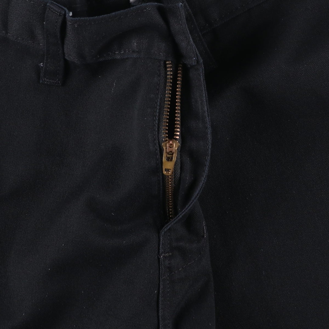 Dickies Work Shorts, Half Pants, Men's, W34 equivalent polyester black type Vintage Second Hand