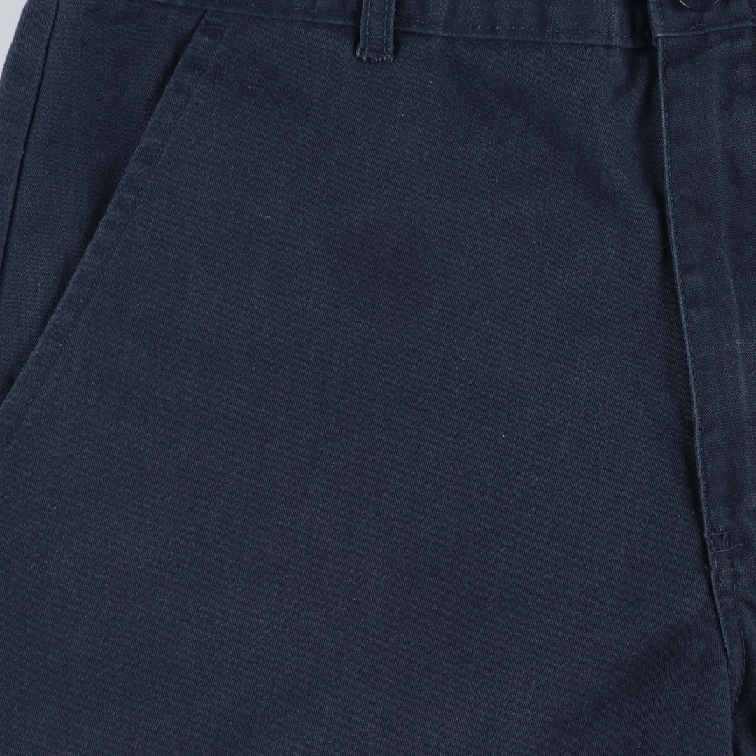 Dickies Work Shorts, Half Pants, Men's, W36 equivalent polyester navy blue type Vintage Second Hand