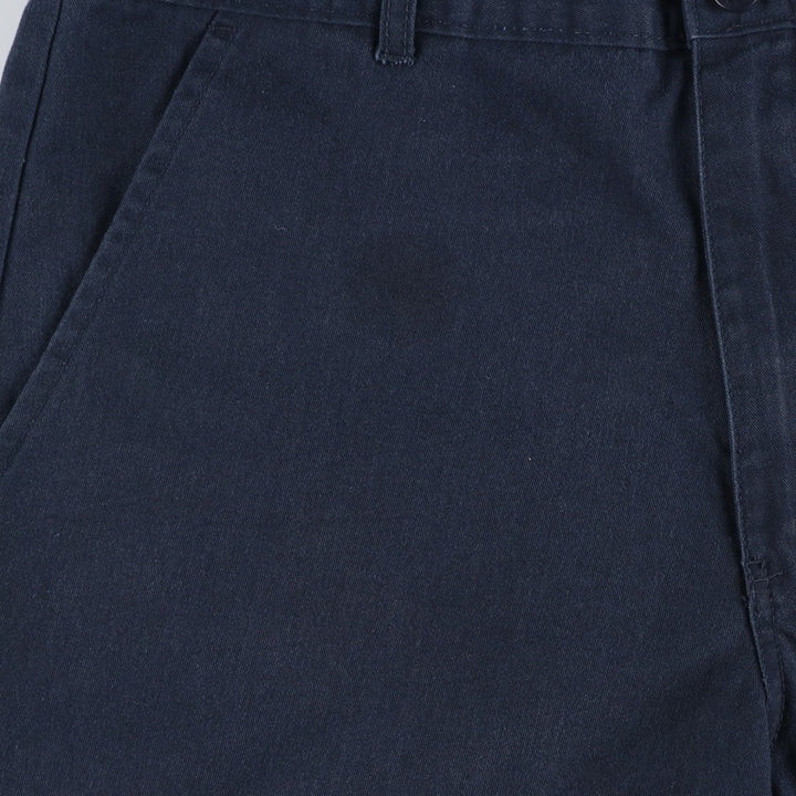 Dickies Work Shorts, Half Pants, Men's, W36 equivalent polyester navy blue type Vintage Second Hand