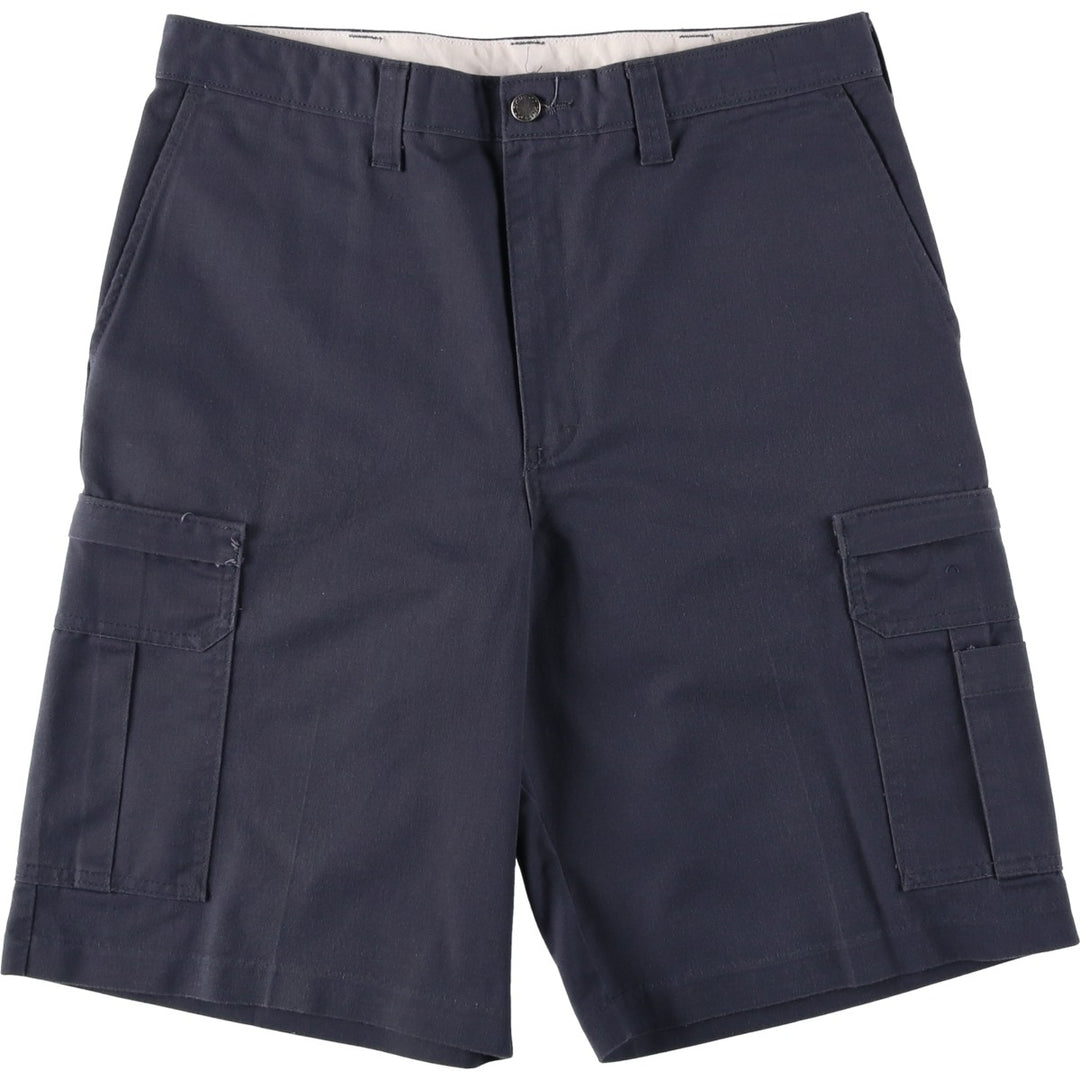 Dickies cargo shorts, men's size W34 (approx.) polyester Charcoal Vintage Second Hand