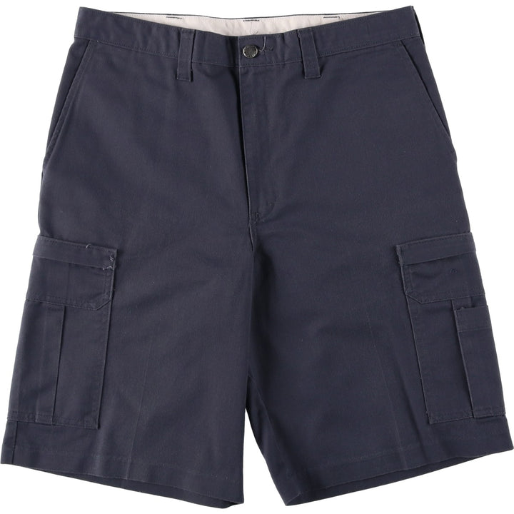 Dickies cargo shorts, men's size W34 (approx.) polyester Charcoal Vintage Second Hand