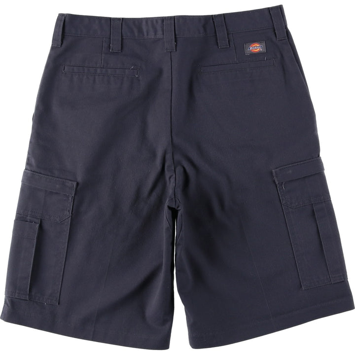 Dickies cargo shorts, men's size W34 (approx.) polyester Charcoal Vintage Second Hand