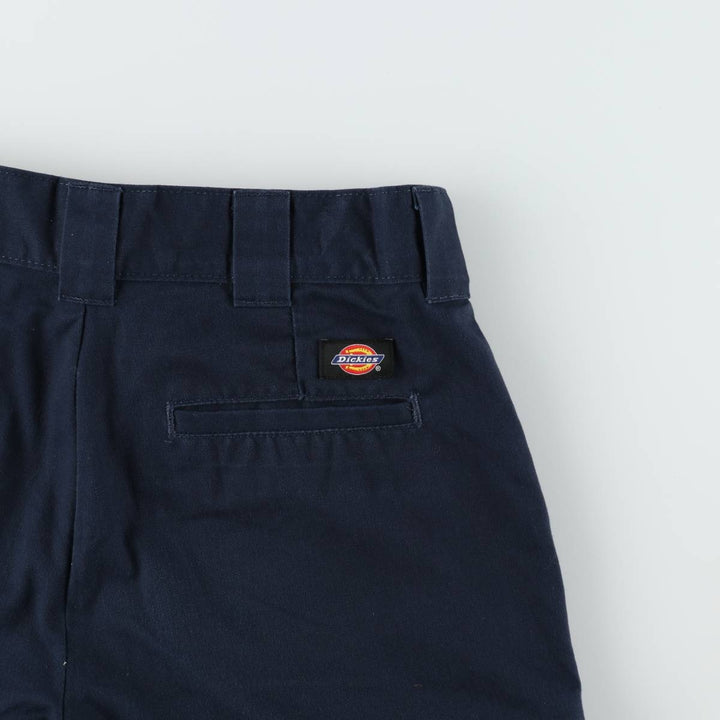 Dickies Regular Fit Cargo Shorts (Men's size W31 equivalent) polyester navy blue type Vintage Second Hand