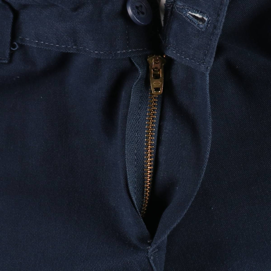 Dickies Regular Fit Cargo Shorts (Men's size W31 equivalent) polyester navy blue type Vintage Second Hand