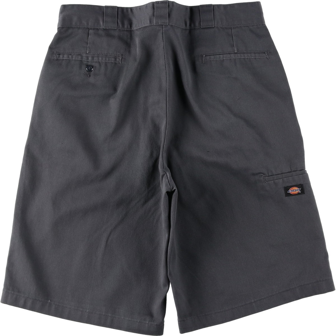 Dickies Loose Fit Work Shorts, Half Pants, Men's, W37 equivalent polyester gray type Vintage Second Hand