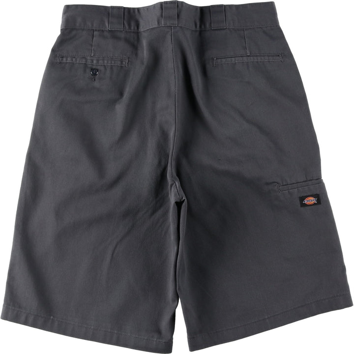 Dickies Loose Fit Work Shorts, Half Pants, Men's, W37 equivalent polyester gray type Vintage Second Hand