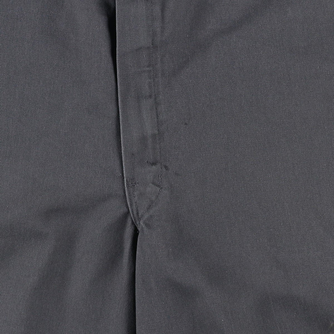 Dickies Loose Fit Work Shorts, Half Pants, Men's, W37 equivalent polyester gray type Vintage Second Hand