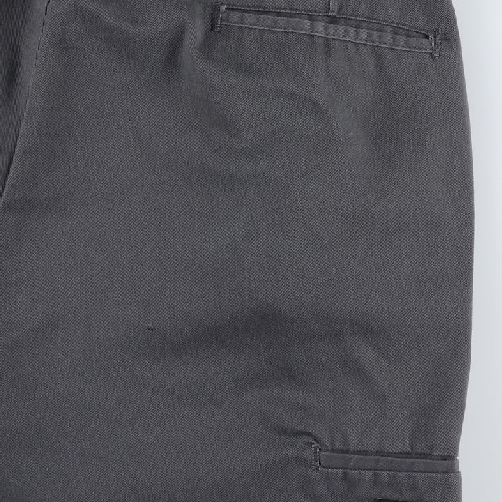 Dickies Loose Fit Work Shorts, Half Pants, Men's, W37 equivalent polyester gray type Vintage Second Hand