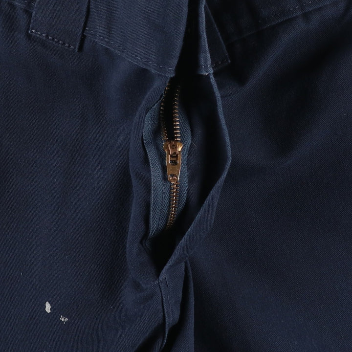 Dickies Relaxed Fit Work Shorts, Half Pants, Men's, W33 equivalent unclear navy blue type Vintage Second Hand