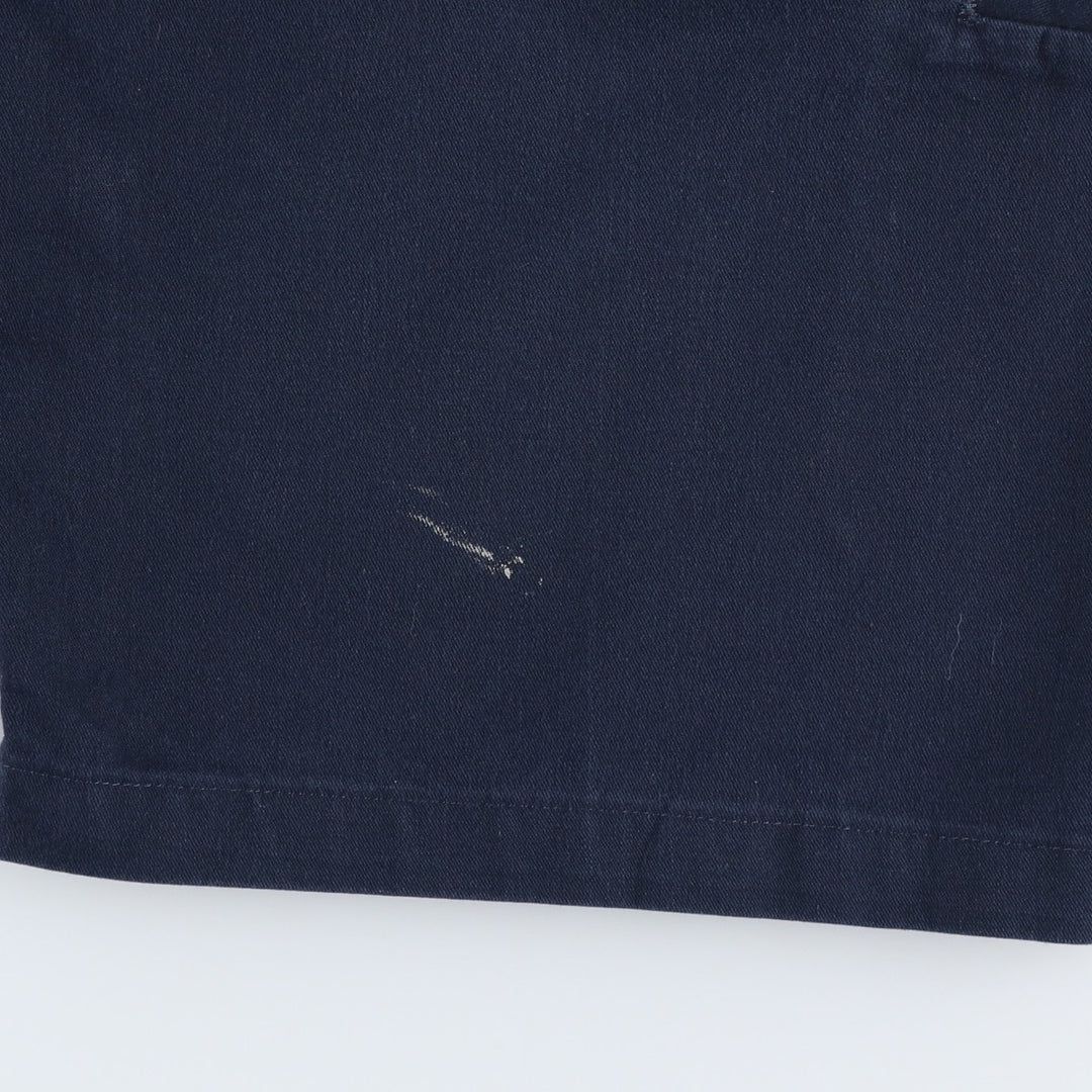 Dickies Relaxed Fit Work Shorts, Half Pants, Men's, W33 equivalent unclear navy blue type Vintage Second Hand