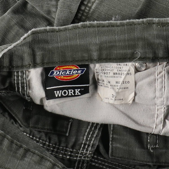 Dickies WORK Duck Canvas Painter Shorts, Men's W30 (approx.) cotton Khaki type Vintage Second Hand
