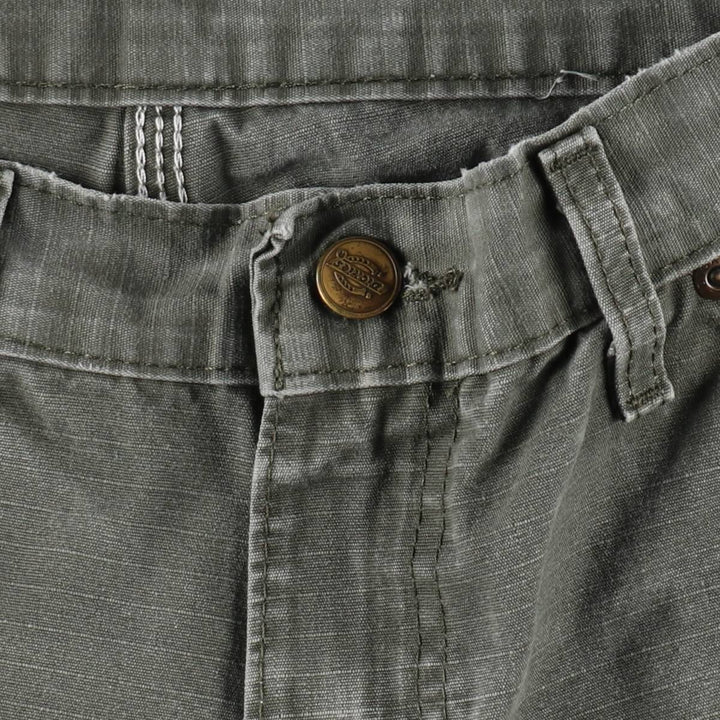 Dickies WORK Duck Canvas Painter Shorts, Men's W30 (approx.) cotton Khaki type Vintage Second Hand