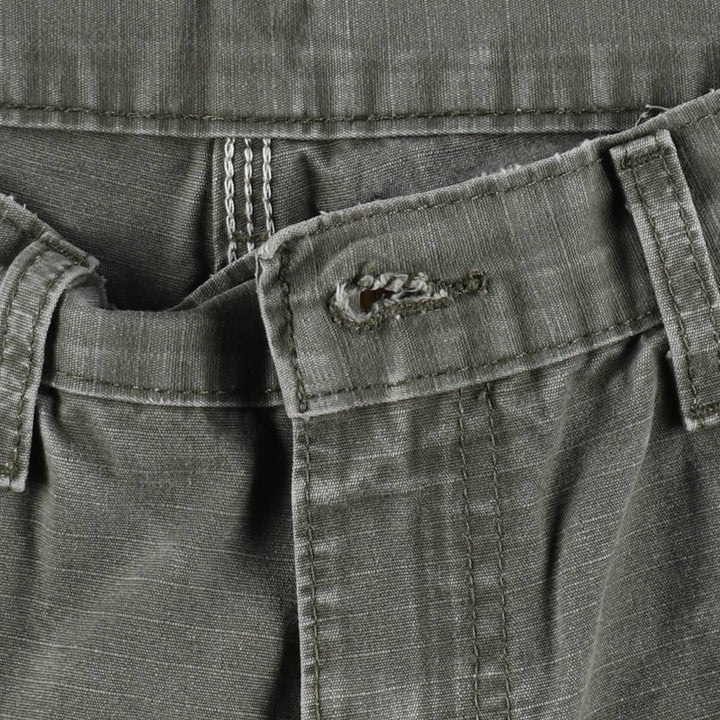 Dickies WORK Duck Canvas Painter Shorts, Men's W30 (approx.) cotton Khaki type Vintage Second Hand