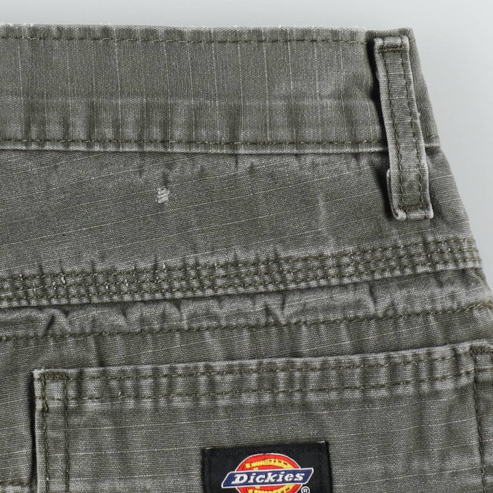Dickies WORK Duck Canvas Painter Shorts, Men's W30 (approx.) cotton Khaki type Vintage Second Hand