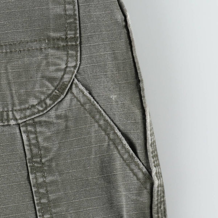 Dickies WORK Duck Canvas Painter Shorts, Men's W30 (approx.) cotton Khaki type Vintage Second Hand