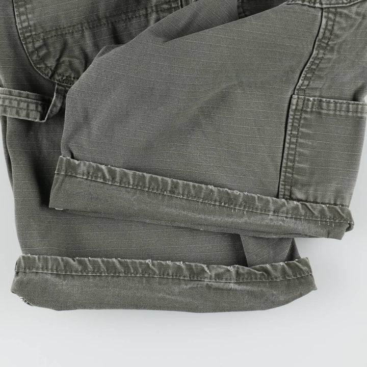 Dickies WORK Duck Canvas Painter Shorts, Men's W30 (approx.) cotton Khaki type Vintage Second Hand