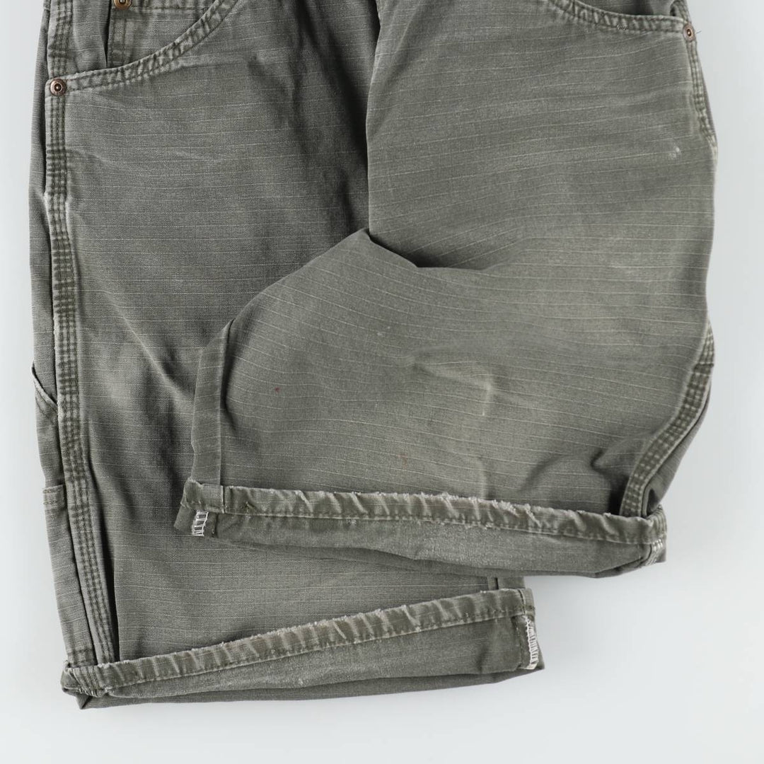 Dickies WORK Duck Canvas Painter Shorts, Men's W30 (approx.) cotton Khaki type Vintage Second Hand