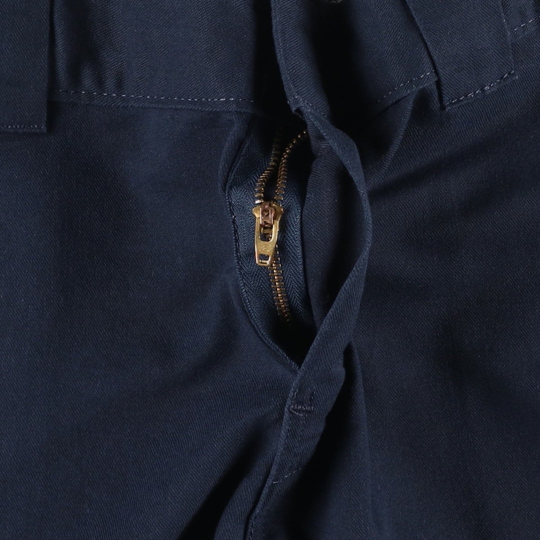 Dickies Regular Fit Work Shorts, Men's, Size W33 polyester navy blue type Vintage Second Hand