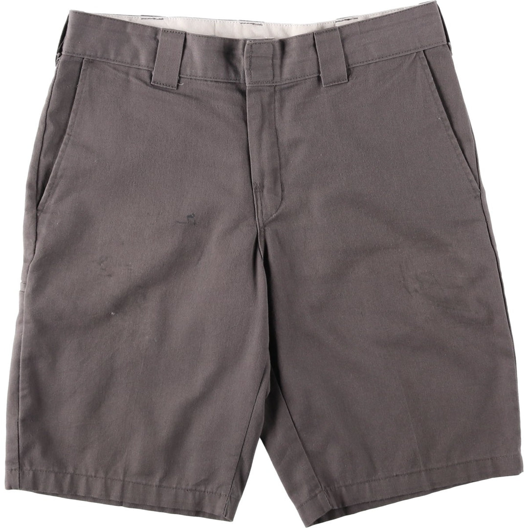Dickies Regular Fit Work Shorts, Men's, Size W36 polyester gray type Vintage Second Hand