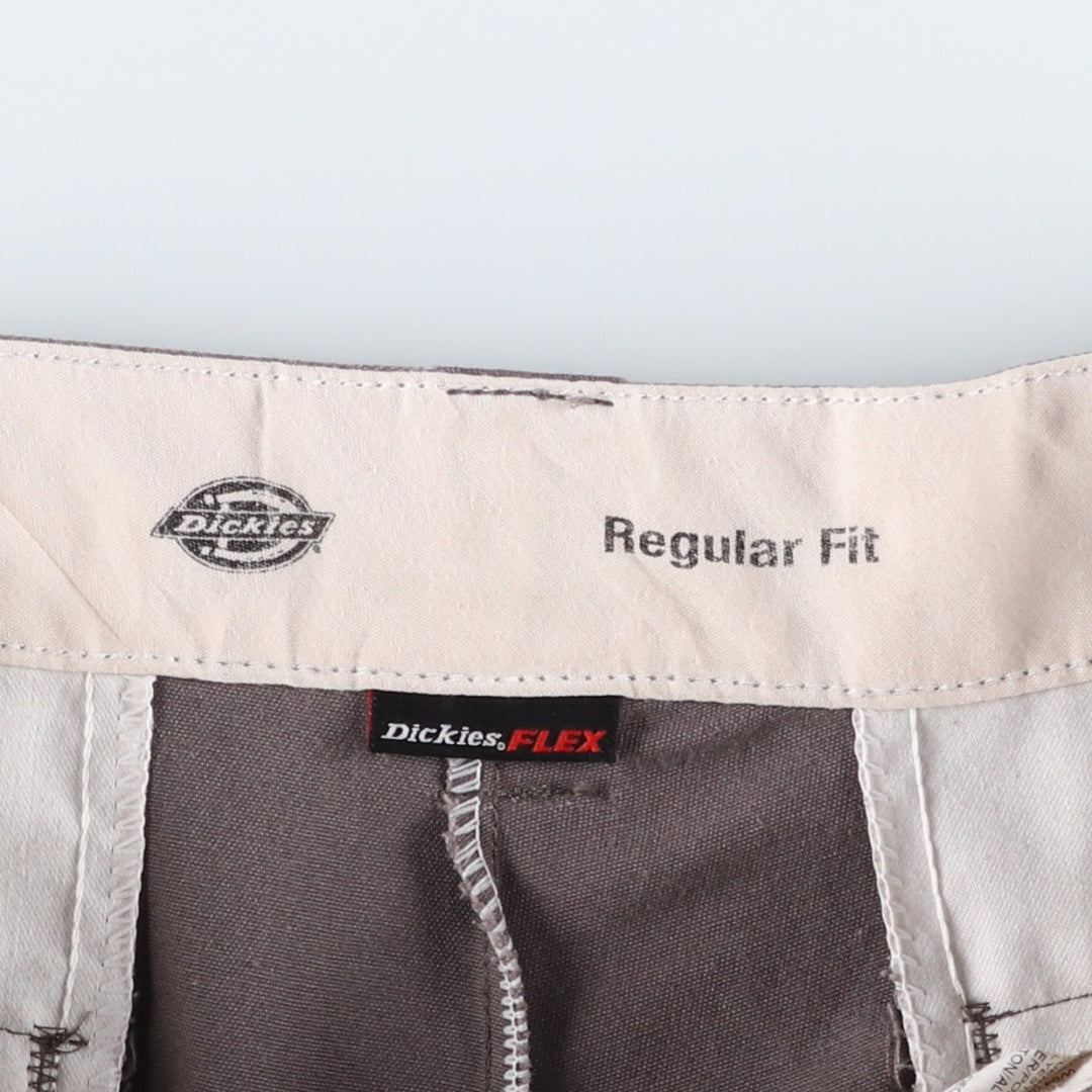 Dickies Regular Fit Work Shorts, Men's, Size W36 polyester gray type Vintage Second Hand