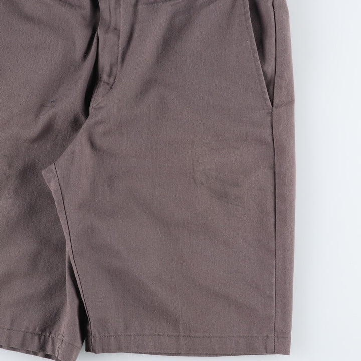 Dickies Regular Fit Work Shorts, Men's, Size W36 polyester gray type Vintage Second Hand