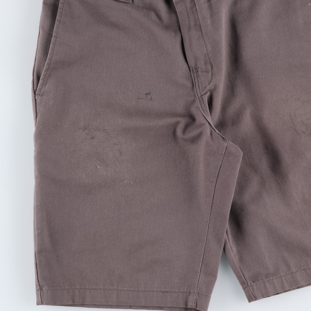 Dickies Regular Fit Work Shorts, Men's, Size W36 polyester gray type Vintage Second Hand
