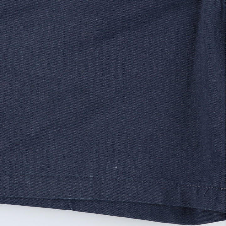 Dickies Relaxed Fit Work Shorts (Men's W35 equivalent) polyester navy blue type Vintage Second Hand