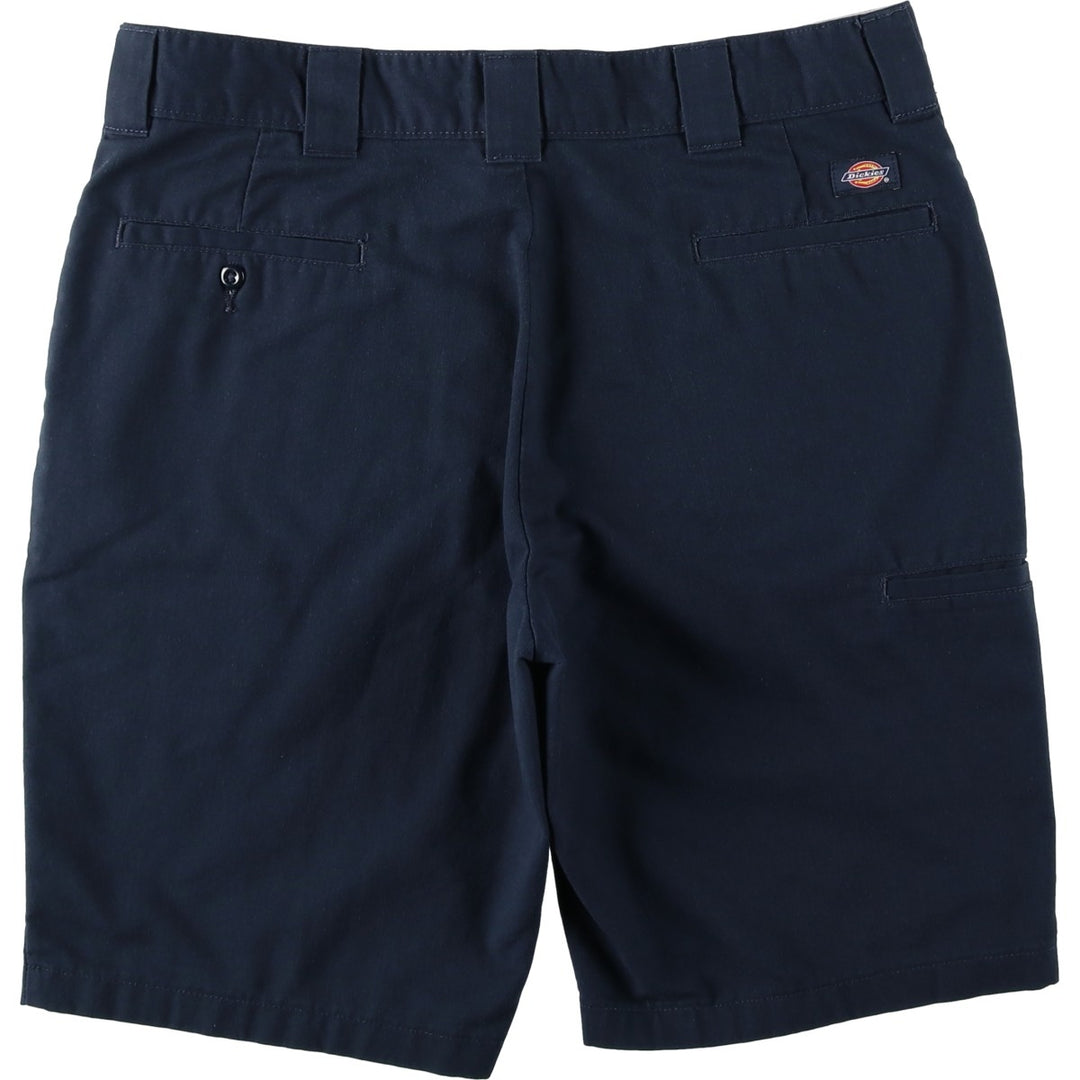 Dickies Regular Fit Work Shorts, Men's, Size W36 polyester navy blue type Vintage Second Hand