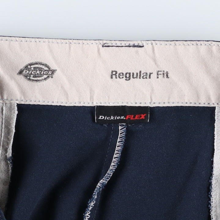 Dickies Regular Fit Work Shorts, Men's, Size W36 polyester navy blue type Vintage Second Hand