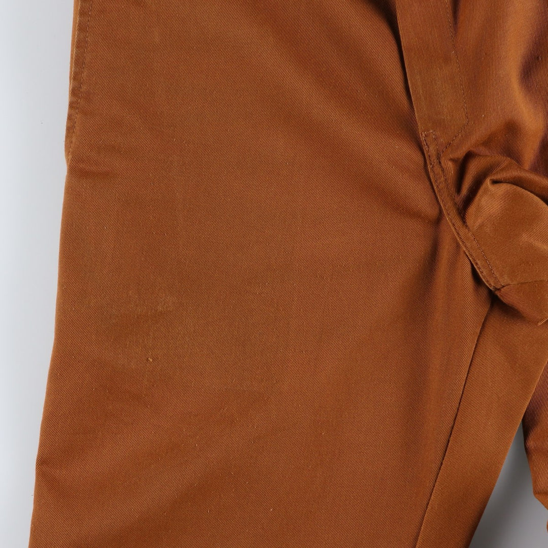 Carhartt MASTER PANT work pants, men's size W33 (approx.) polyester brown type Vintage Second Hand
