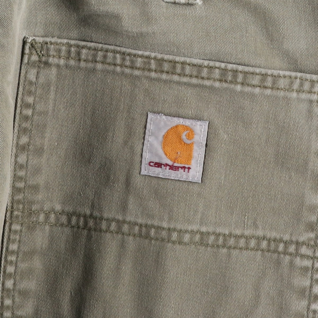 Carhartt Relaxed Fit Painter Pants, Men's, W34 equivalent cotton Khaki type Vintage Second Hand