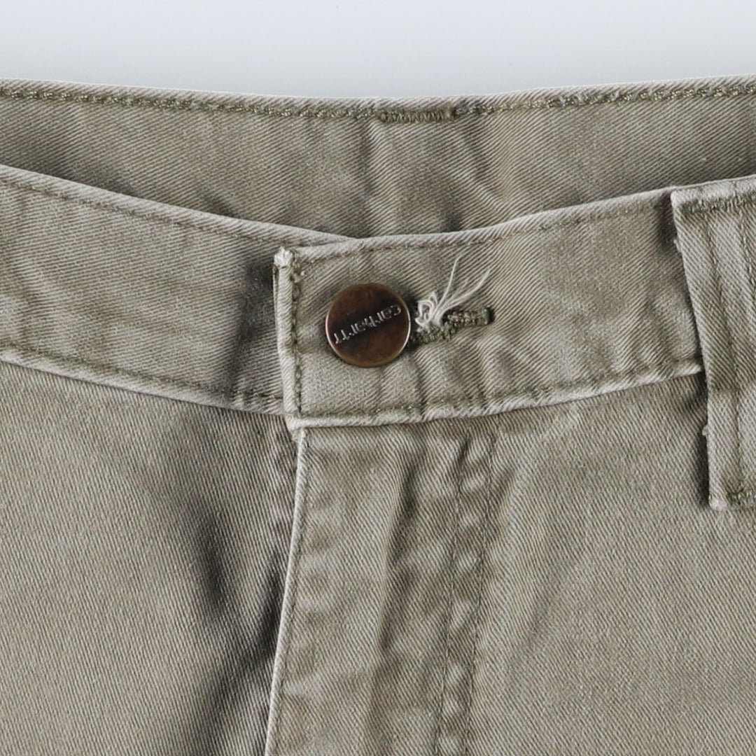 Carhartt Relaxed Fit Painter Pants, Men's, W34 equivalent cotton Khaki type Vintage Second Hand