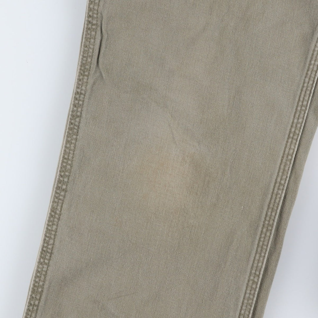 Carhartt Relaxed Fit Painter Pants, Men's, W34 equivalent cotton Khaki type Vintage Second Hand