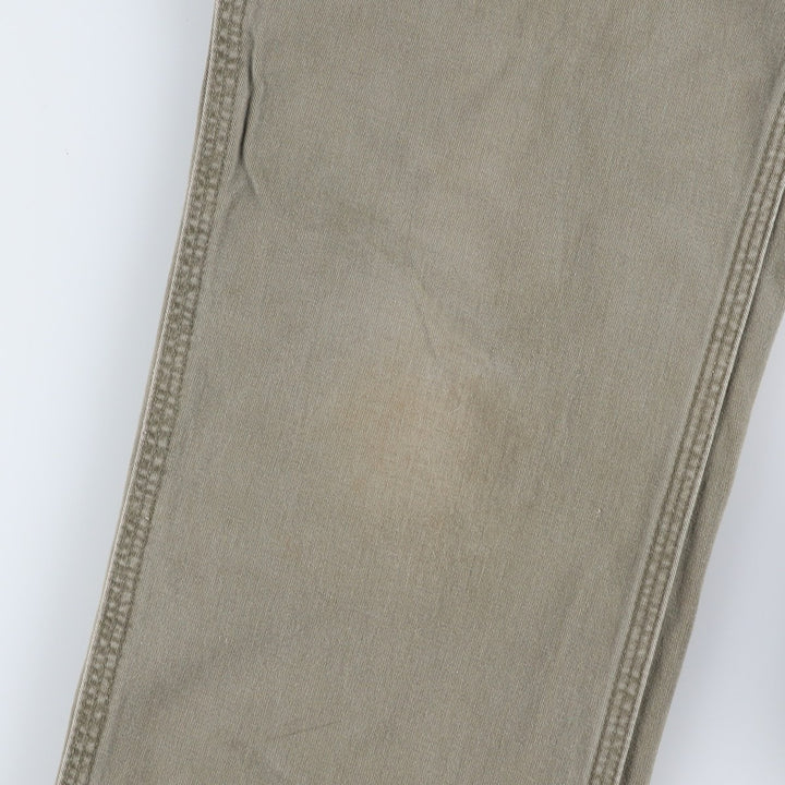 Carhartt Relaxed Fit Painter Pants, Men's, W34 equivalent cotton Khaki type Vintage Second Hand